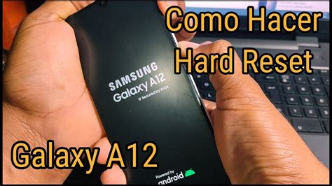 hard reset samsung a12|resetear de fábrica samsung a12.